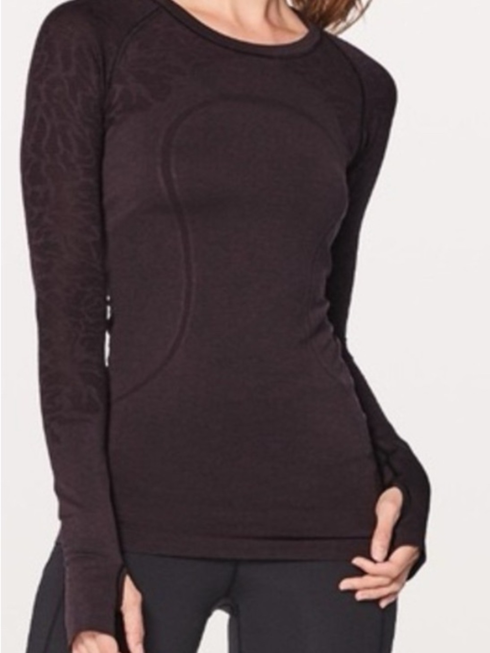 lululemon athletica Long-Sleeve Swiftly Tech Plum